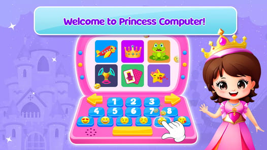 Princess Toy Computer APK screenshot 1