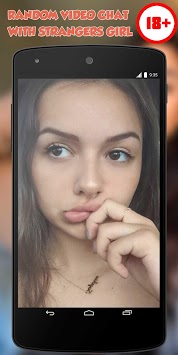 Random Video Chat With Strangers Girl APK screenshot 1