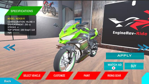EngineRev-Ride APK screenshot 1 EngineRev-Ride APK screenshot 1
