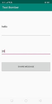 Text Bomber APK screenshot 1