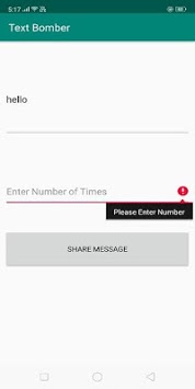 Text Bomber APK screenshot 1