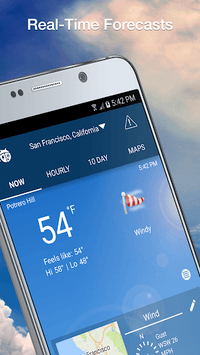 Weather by WeatherBug: Forecast, Radar & Alerts APK screenshot 1