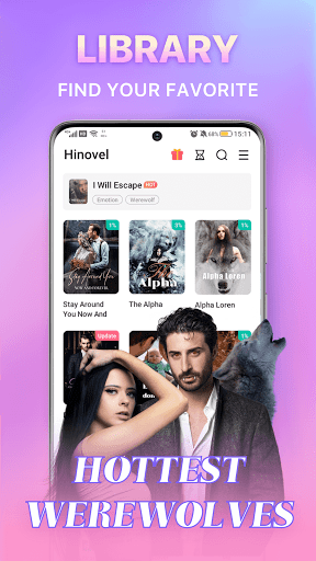Hinovel APK screenshot 1