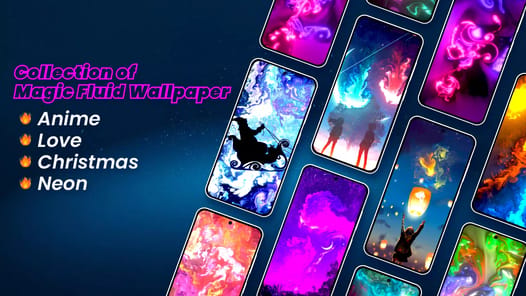 Fluid Magic: 3D Live Wallpaper APK screenshot 1