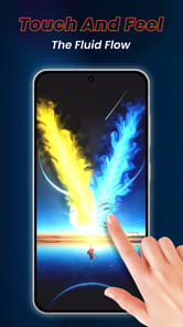 Fluid Magic: 3D Live Wallpaper APK screenshot 1