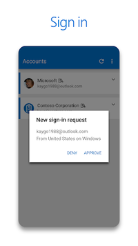Microsoft Authenticator APK screenshot 1 Microsoft Authenticator APK screenshot 1
