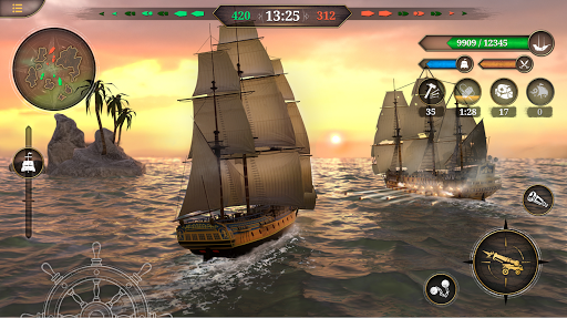 King of Sails: Naval battles APK screenshot 1
