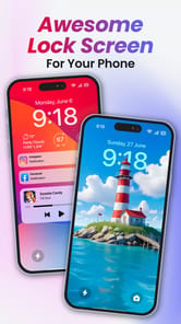 Lock Screen OS APK screenshot 1