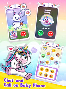 Baby Unicorn Phone For Kids APK screenshot 1