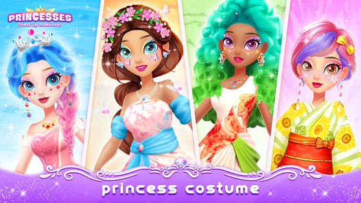 Girl Game: Princess Makeup APK screenshot 1