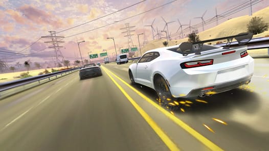 Traffic Driving Car Simulation APK screenshot 1