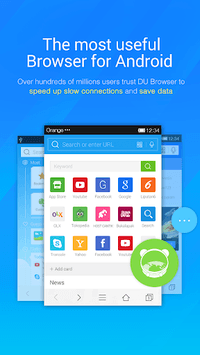 DU Browser—Browse fast & fun APK screenshot 1 DU Browser—Browse fast & fun APK screenshot 1