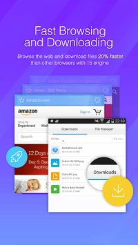 DU Browser—Browse fast & fun APK screenshot 1 DU Browser—Browse fast & fun APK screenshot 1