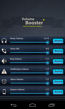 Volume Booster APK screenshot 1