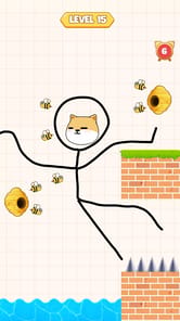Save The Dog: Dog vs Bee APK screenshot 1 Save The Dog: Dog vs Bee APK screenshot 1