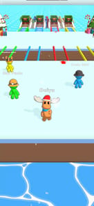 Ice Runner Battle: Snow Race APK screenshot 1