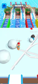 Ice Runner Battle: Snow Race APK screenshot 1