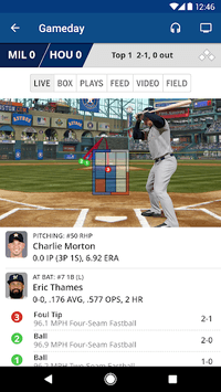 MLB At Bat APK screenshot 1 MLB At Bat APK screenshot 1