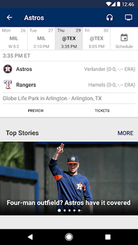 MLB At Bat APK screenshot 1 MLB At Bat APK screenshot 1