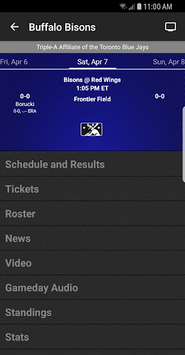 MiLB First Pitch APK screenshot 1