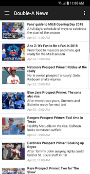 MiLB First Pitch APK screenshot 1