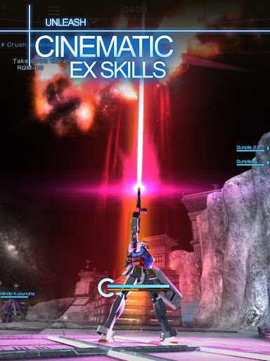 GUNDAM BREAKER MOBILE APK screenshot 1