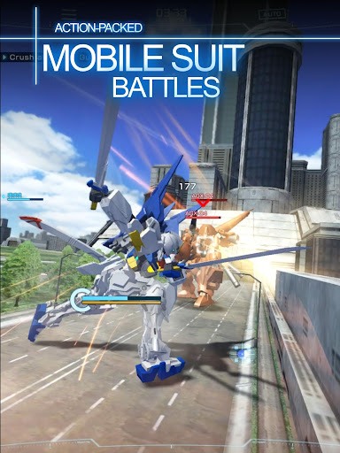 GUNDAM BREAKER MOBILE APK screenshot 1