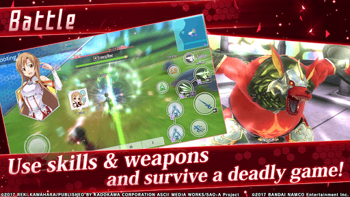 Sword Art Online: Integral Factor APK screenshot 1