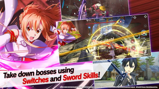 Sword Art Online VS APK screenshot 1