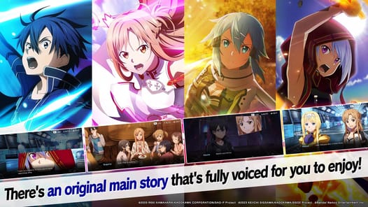 Sword Art Online VS APK screenshot 1
