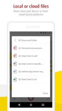 ClickShare APK screenshot 1
