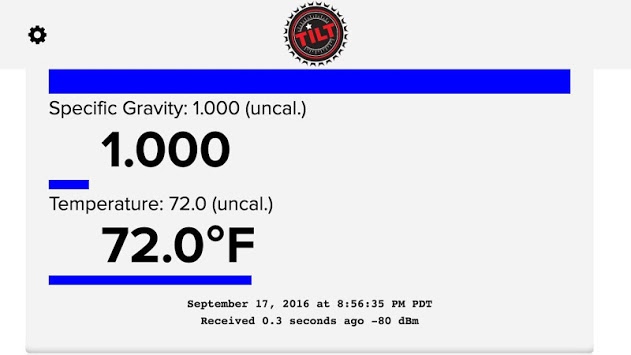 Tilt Hydrometer APK screenshot 1