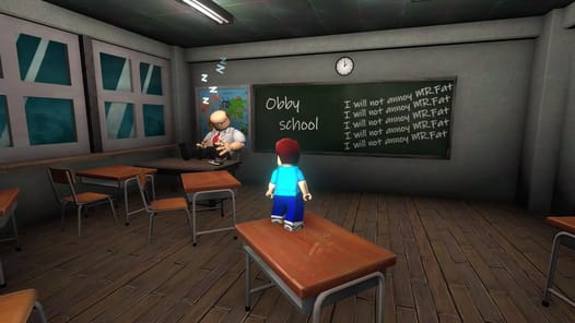 School Break: Obby Escape APK screenshot 1