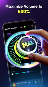 Volume Booster & Sound Booster APK screenshot 1