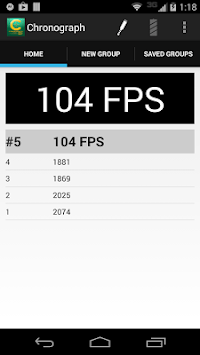 Caldwell Ballistic Chronograph APK screenshot 1