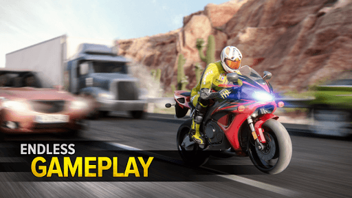 Highway Rider Motorcycle Racer APK screenshot 1 Highway Rider Motorcycle Racer APK screenshot 1
