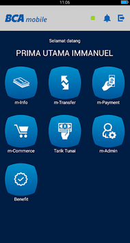 BCA mobile APK screenshot 1 BCA mobile APK screenshot 1