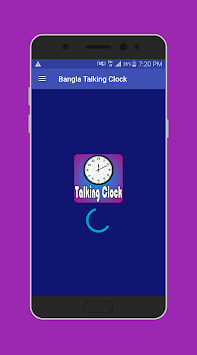 Bangla Talking Clock APK screenshot 1