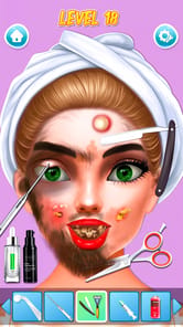 ASMR Doctor Games Makeup Salon APK screenshot 1