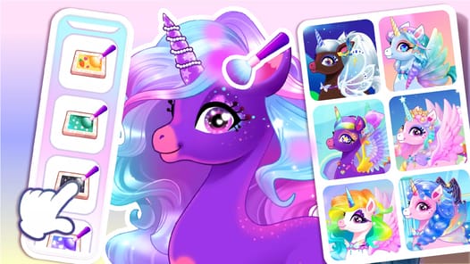 Unicorn Dress up APK screenshot 1
