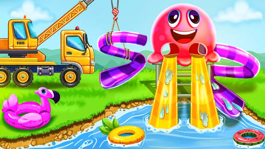 Build a House - Truck Games APK screenshot 1