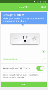 Wemo APK screenshot 1