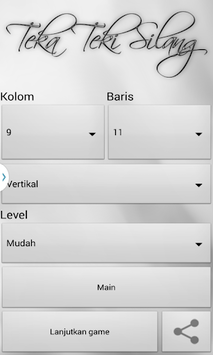 Teka Teki Silang APK screenshot 1