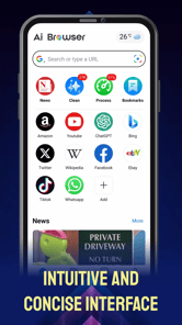 Ai Browser - Smarter & Safer APK screenshot 1