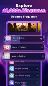 Android Ringtone Songs APK screenshot 1