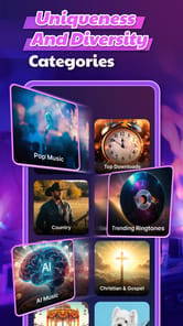 Android Ringtone Songs APK screenshot 1