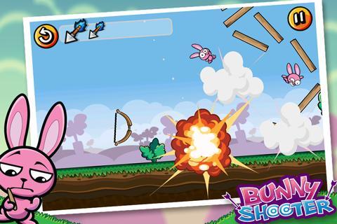 Bunny Shooter Free Funny Archery Game APK screenshot 1