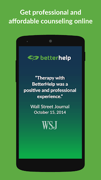 BetterHelp: Counseling & Therapy Online APK screenshot 1