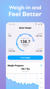 Weight Tracker, BMI Calculator APK screenshot 1
