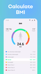 Weight Tracker, BMI Calculator APK screenshot 1